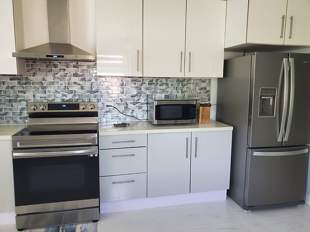 Grafton View Apartment, Kitchen 19, Tobago